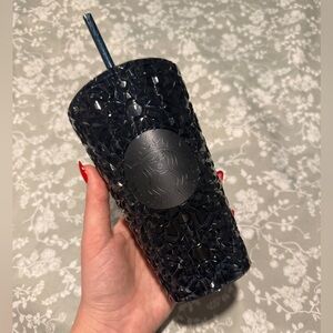 Starbucks Midnight Black Tumbler with Straw